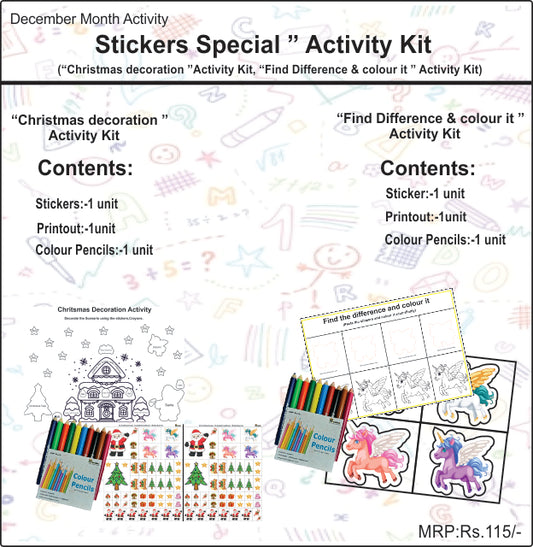 Christmas Stickers Activity Kit