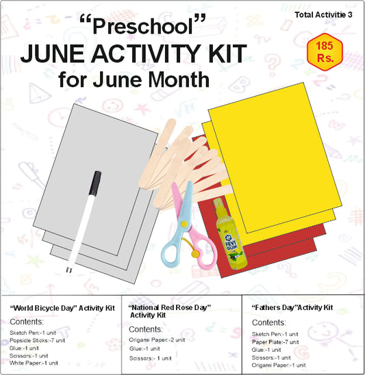 "Preschool"  JUNE ACTIVITY KIT for June Month