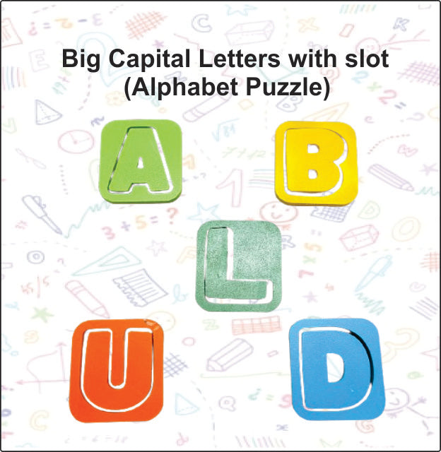 Big Capital Letters with Slot