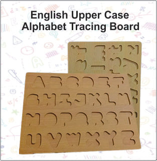 Upper Case Alphabet  Tracing Board