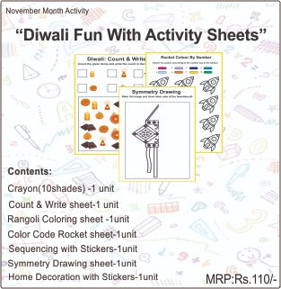 Diwali fun with Activity Sheets