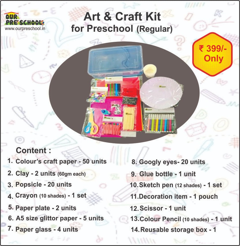 Art & Craft Kit for Preschool (Regular)